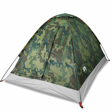 Koepeltent 4-persoons waterdicht camouflage