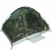 Koepeltent 2-persoons waterdicht camouflage
