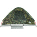 Koepeltent 2-persoons waterdicht camouflage