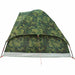 Koepeltent 2-persoons waterdicht camouflage