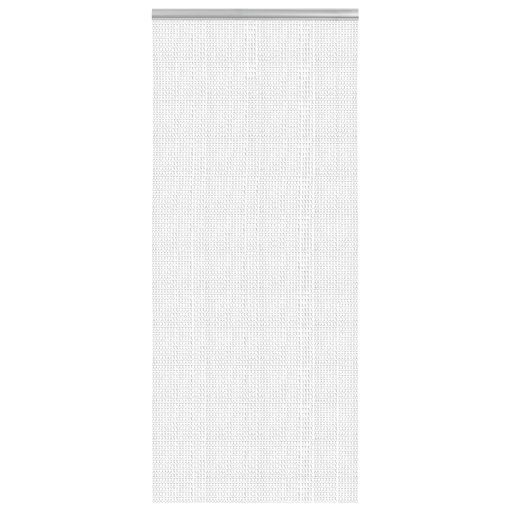 Vliegengordijn kettingen 90x200 cm aluminium