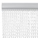 Vliegengordijn kettingen 90x200 cm aluminium