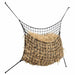 Hooinetten 2 st 150x90 cm rechthoekig polypropeen zwart