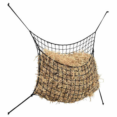 Hooinetten 2 st 200x120 cm rechthoekig polypropeen zwart