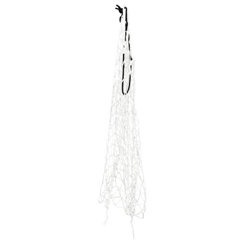 Hooinetten 2 st 75x50 cm rond polypropeen wit