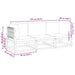 3-delige tuinbankset met kussens acaciahout & touw