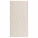 Vloerkleed ZIZUR room binnen en buiten 80x150 cm jute look