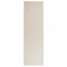 Vloerkleed ZIZUR room binnen en buiten 80x250 cm jute look