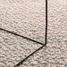 Vloerkleed ZIZUR room binnen en buiten 120x120 cm jute look