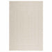 Vloerkleed ZIZUR room binnen en buiten 140x200 cm jute look