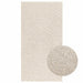 Vloerkleed ZIZUR room binnen en buiten 60x110 cm jute look