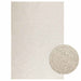Vloerkleed ZIZUR room binnen en buiten 120x170 cm jute look