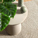 Vloerkleed ZIZUR room binnen en buiten 200x290 cm jute look