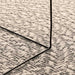 Vloerkleed ZIZUR room binnen en buiten 200x290 cm jute look