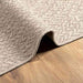 Vloerkleed ZIZUR room binnen en buiten 200x290 cm jute look