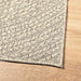 Vloerkleed ZIZUR room binnen en buiten 200x290 cm jute look