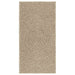 Vloerkleed ZIZUR beige binnen en buiten 60x110 cm jute look
