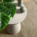 Vloerkleed ZIZUR beige binnen en buiten 60x110 cm jute look