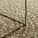 Vloerkleed ZIZUR beige binnen en buiten 60x110 cm jute look