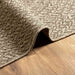 Vloerkleed ZIZUR beige binnen en buiten 60x110 cm jute look