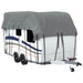 Caravan dakbedekking 500x300 cm vliesvlies grijs