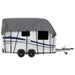 Caravan dakbedekking 500x300 cm vliesvlies grijs