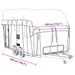 Caravan dakbedekking 500x300 cm vliesvlies grijs
