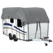 Caravan dakbedekking 600x300 cm vliesvlies grijs