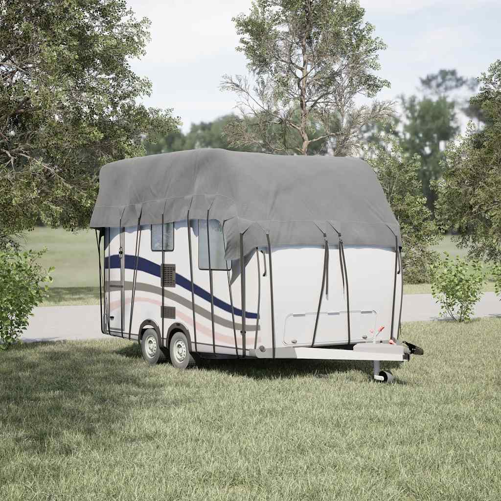 Caravan dakbedekking 600x300 cm vliesvlies grijs