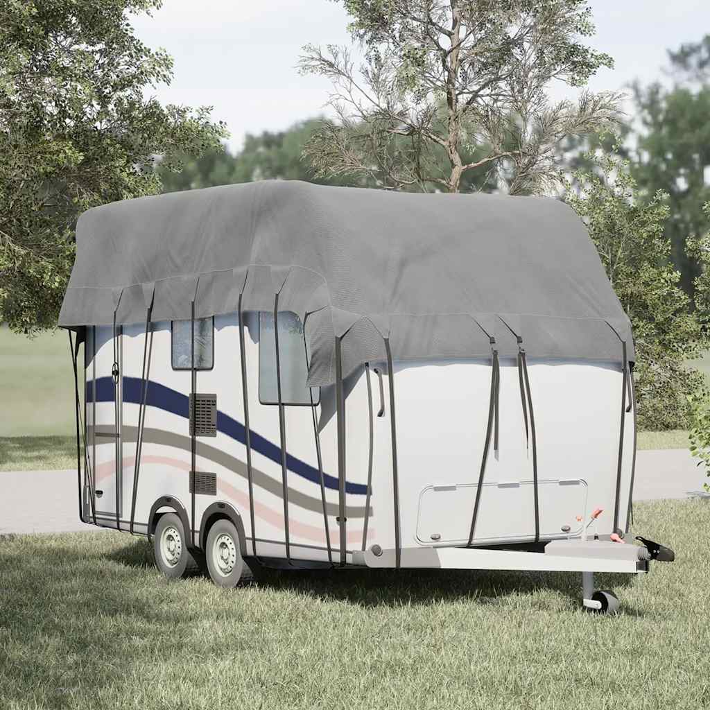 Caravan dakbedekking 600x300 cm vliesvlies grijs