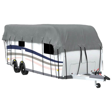 Caravan dakbedekking 700x300 cm vliesvlies grijs