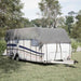 Caravan dakbedekking 700x300 cm vliesvlies grijs