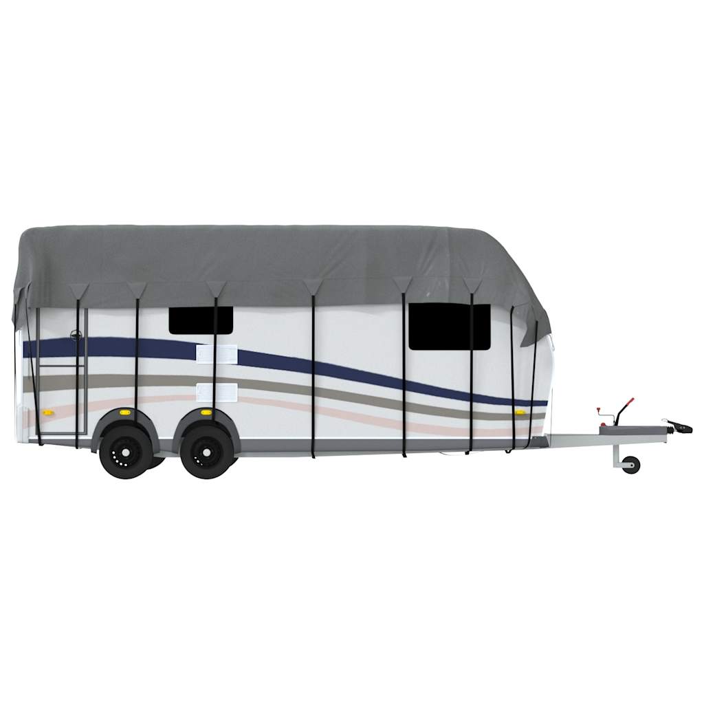 Caravan dakbedekking 700x300 cm vliesvlies grijs