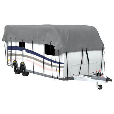 Caravan dakbedekking 800x300 cm vliesvlies grijs