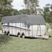 Caravan dakbedekking 900x300 cm vliesvlies grijs