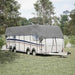 Caravan dakbedekking 1000x300 cm vliesvlies grijs