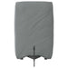 Paardentrailerhoes 396x178x250 cm vliesvlies grijs