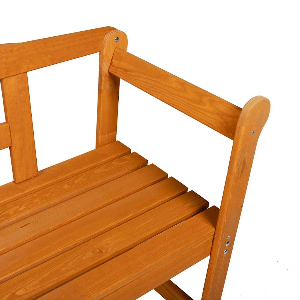 Tuinbank met opslag Bruin 119 x 44 x 76 cm Massief grenenhout