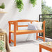 Tuinbank met opslag Bruin 119 x 44 x 76 cm Massief grenenhout