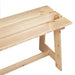 Tuinbank Naturel 119 x 37 x 47 cm Massief grenenhout