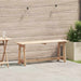 Tuinbank Naturel 119 x 37 x 47 cm Massief grenenhout