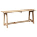 Tuinbank Naturel 119 x 37 x 47 cm Massief grenenhout