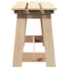 Tuinbank Naturel 119 x 37 x 47 cm Massief grenenhout