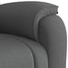Relaxfauteuil donkergrijze stof