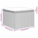 Tuinbankenset 9 st Zwart en Beige