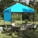 Luifeltent Blauw 194 x 194 x 251 cm Stof