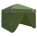 Luifeltent Groen 243 x 243 x 251 cm Stof