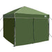 Luifeltent Groen 243 x 243 x 251 cm Stof