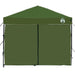 Luifeltent Groen 243 x 243 x 251 cm Stof