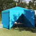 Luifeltent Blauw 290 x 290 x 251 cm Stof